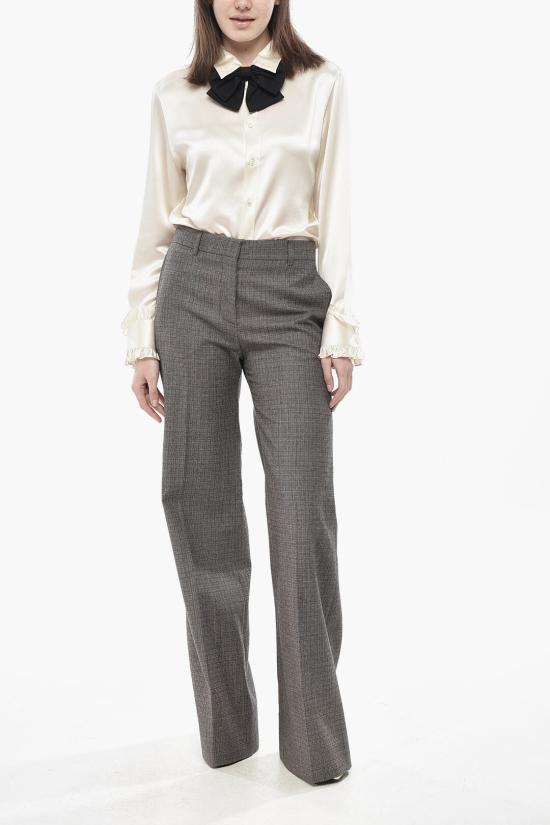  스텔라 맥카트니 스트레이트 팬츠 640226 3EJ790 2425 Gray - STELLA MCCARTNEY