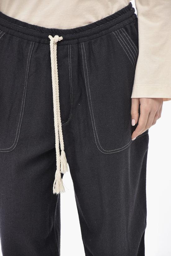  이자벨마랑 스트레이트 팬츠 23PPA0025FBA1J58E 02FK Blue - ISABEL MARANT