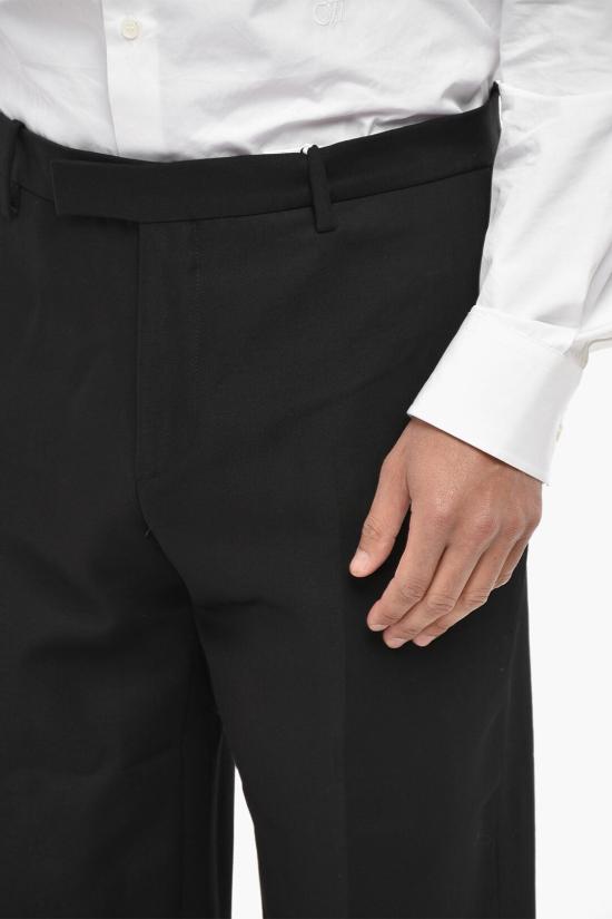 오프화이트 트레이닝/조거 팬츠 OMCO016S23FAB0021000 Black - OFF WHITE