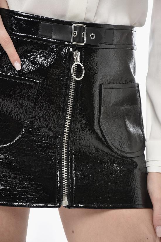  쿠레쥬 숏 스커트 124CJU154VY0014 9999 Black - COURREGES