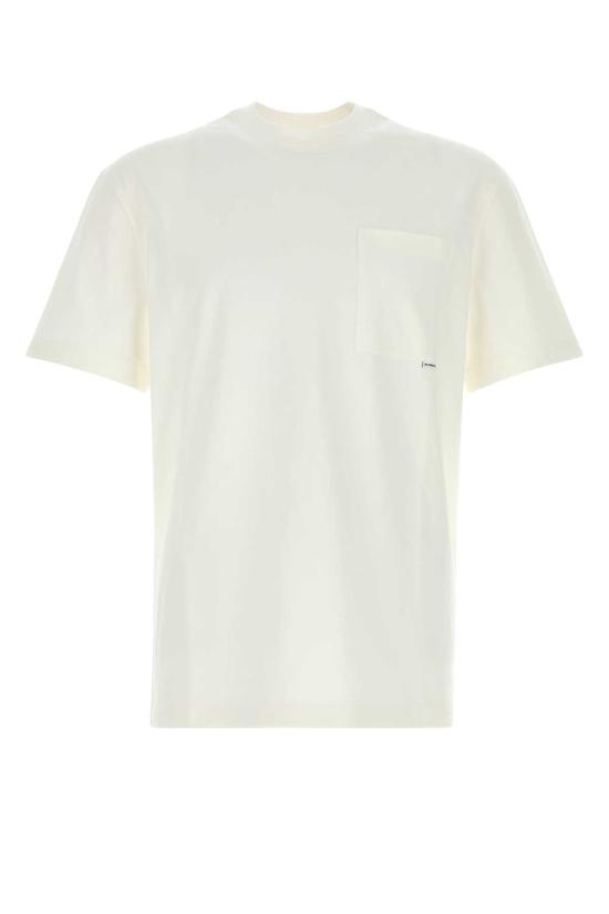 26FW 질샌더 반팔 티셔츠 J22GC0270J20256 100 White