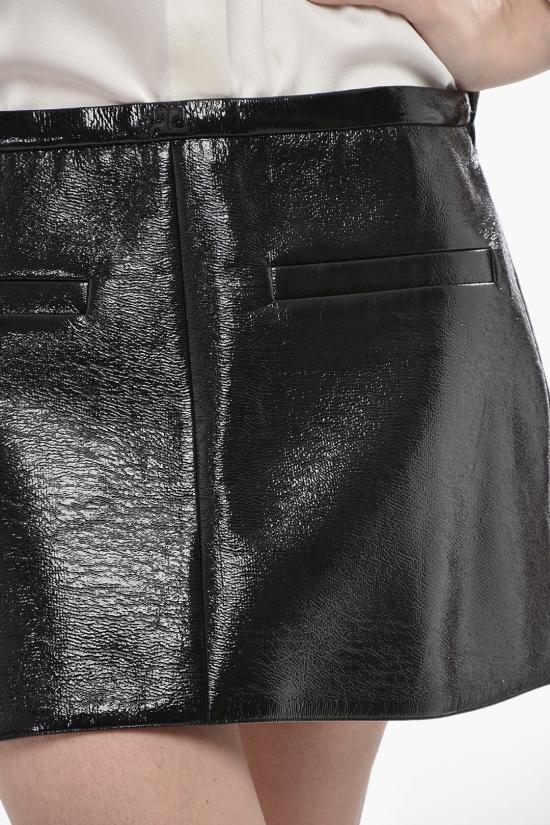 쿠레쥬 숏 스커트 423CJU126VY0014 9999 BLACK - COURREGES