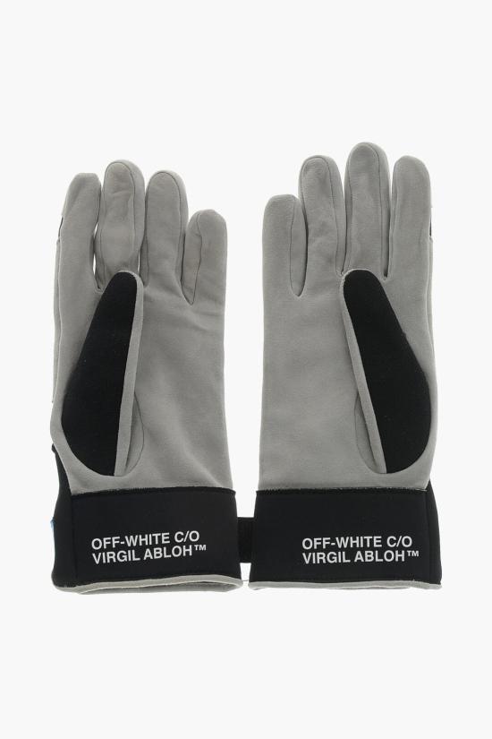  오프화이트 장갑 OMNE030S23FAB0011001 Nero Grigio - OFF WHITE