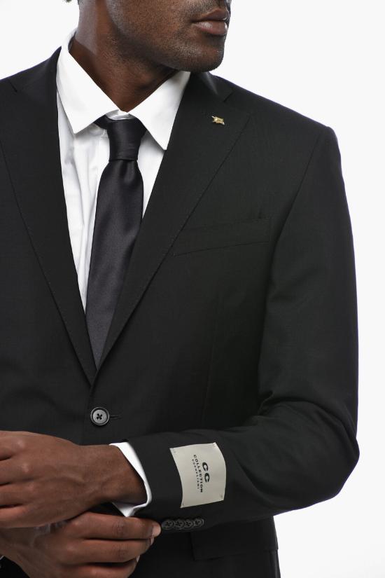  꼬르넬리아니 수트 세트 277R29 2764135 020 Black - CORNELIANI
