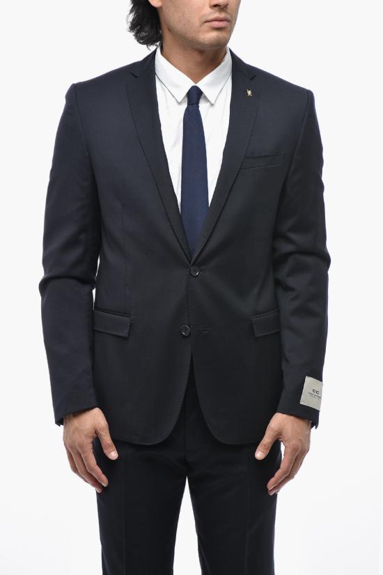  꼬르넬리아니 수트 세트 277Q49 2768150 001 Blue - CORNELIANI