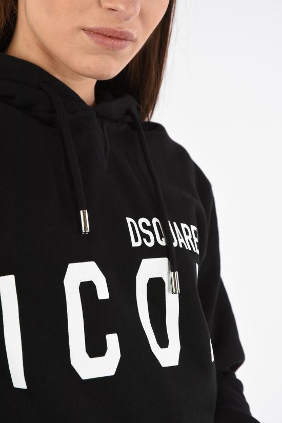  디스퀘어드2 후드 티셔츠 S80GU0002 S25042 968 Black - DSQUARED2