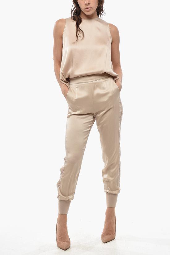  스텔라 맥카트니 스트레이트 팬츠 600959SOA829701 Beige - STELLA MCCARTNEY