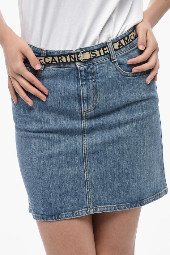  스텔라 맥카트니 데님 스커트 600450SNH594402 Blue - STELLA MCCARTNEY