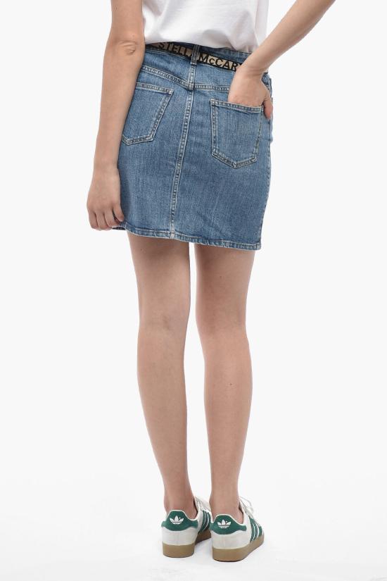  스텔라 맥카트니 데님 스커트 600450SNH594402 Blue - STELLA MCCARTNEY