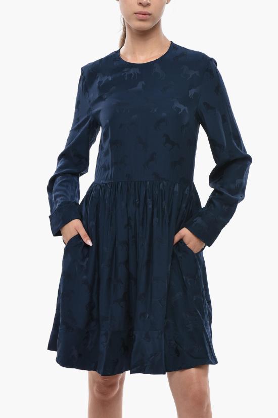  스텔라 맥카트니 미디 원피스 599749SNA574000 Blue - STELLA MCCARTNEY
