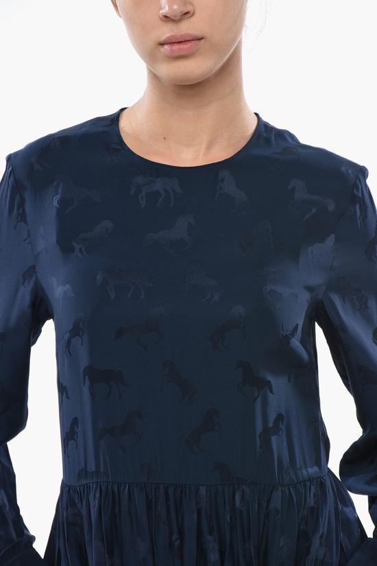  스텔라 맥카트니 미디 원피스 599749SNA574000 Blue - STELLA MCCARTNEY