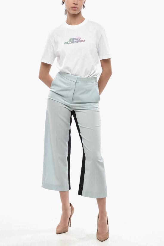  스텔라 맥카트니 스트레이트 팬츠 600525SNB484702 Light blue - STELLA MCCARTNEY