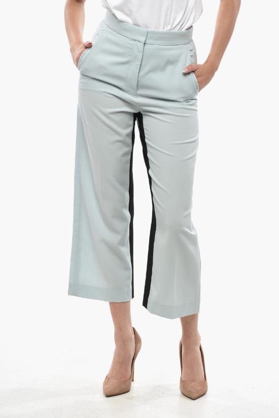  스텔라 맥카트니 스트레이트 팬츠 600525SNB484702 Light blue