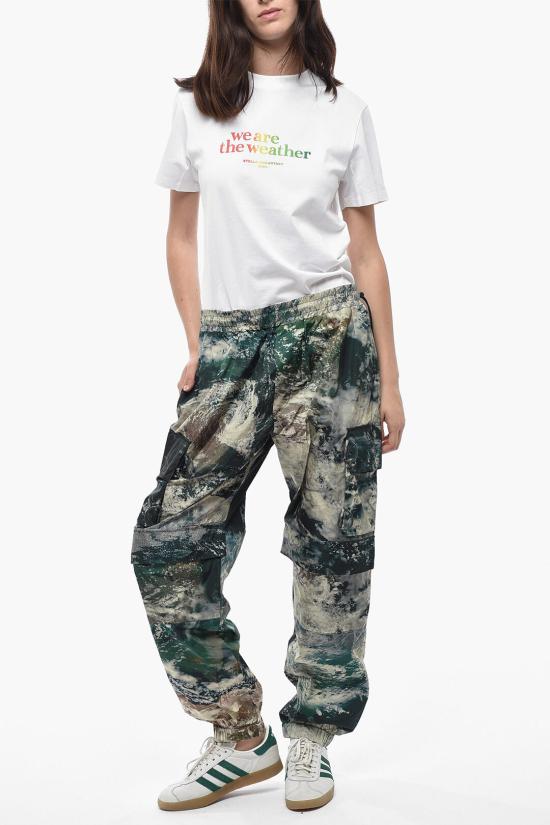  스텔라 맥카트니 스트레이트 팬츠 599126SON094101 Green - STELLA MCCARTNEY