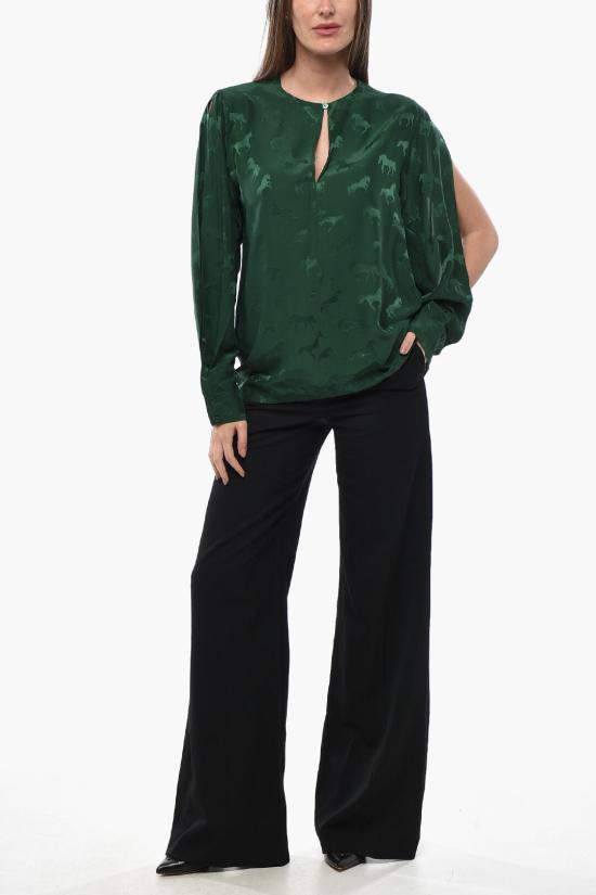  스텔라 맥카트니 블라우스 590420SNA573001 Green - STELLA MCCARTNEY