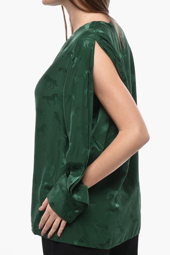  스텔라 맥카트니 블라우스 590420SNA573001 Green - STELLA MCCARTNEY