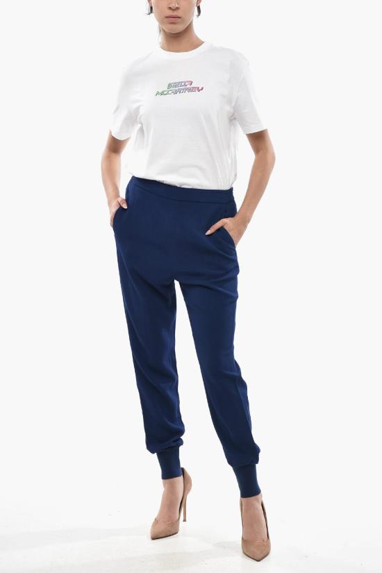  스텔라 맥카트니 스트레이트 팬츠 341416SCA064260 Blue - STELLA MCCARTNEY