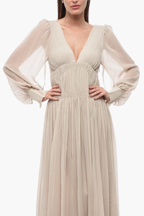  스텔라 맥카트니 롱 원피스 535899SLA619505 Gray - STELLA MCCARTNEY