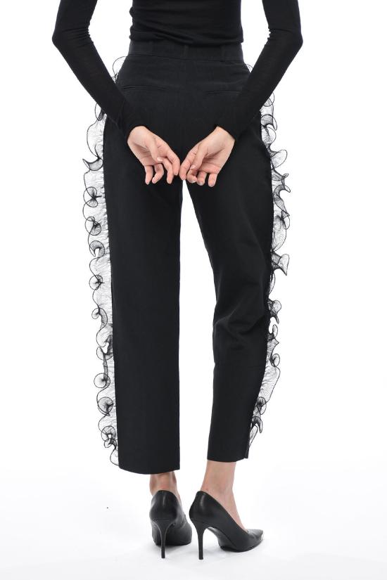  스텔라 맥카트니 스트레이트 팬츠 517047SKA501000 Black - STELLA MCCARTNEY