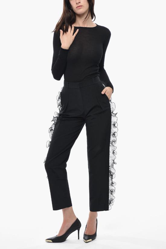  스텔라 맥카트니 스트레이트 팬츠 517047SKA501000 Black - STELLA MCCARTNEY