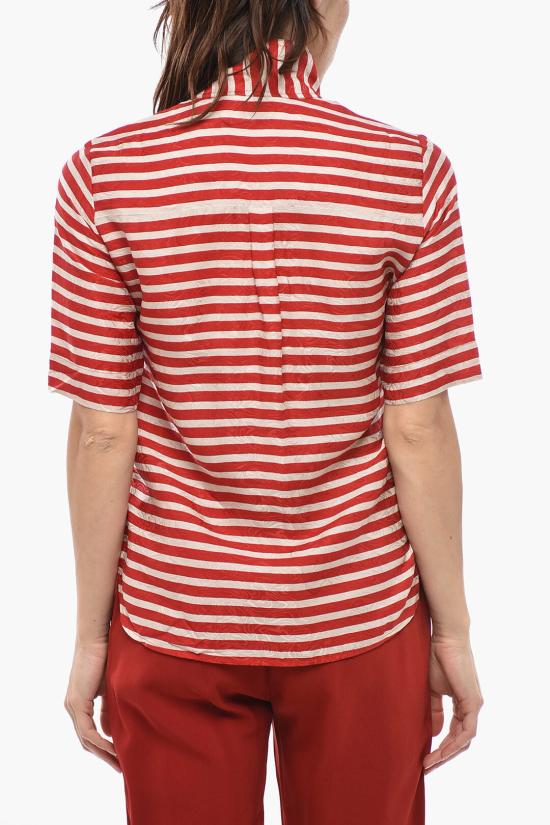  스텔라 맥카트니 블라우스 524270SLA156568 Bianco Rosso - STELLA MCCARTNEY