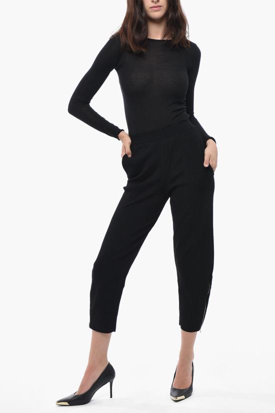  스텔라 맥카트니 스트레이트 팬츠 521677S18831000 Black - STELLA MCCARTNEY