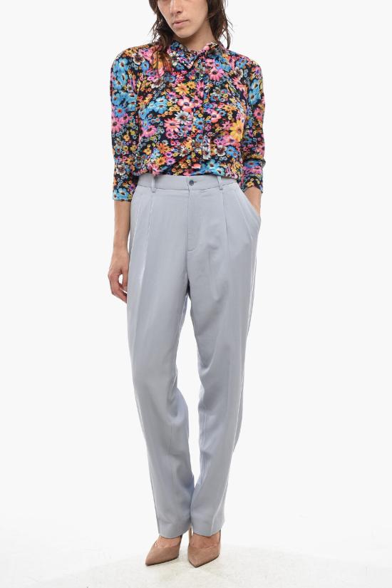  스텔라 맥카트니 스트레이트 팬츠 505353SKO064761 Violet - STELLA MCCARTNEY