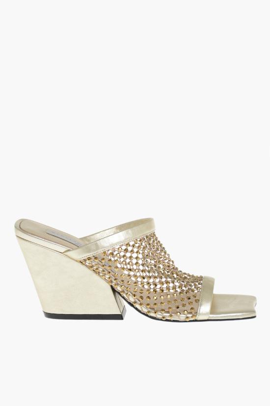  스텔라 맥카트니 뮬/슬리퍼 810073E000378053 Gold - STELLA MCCARTNEY