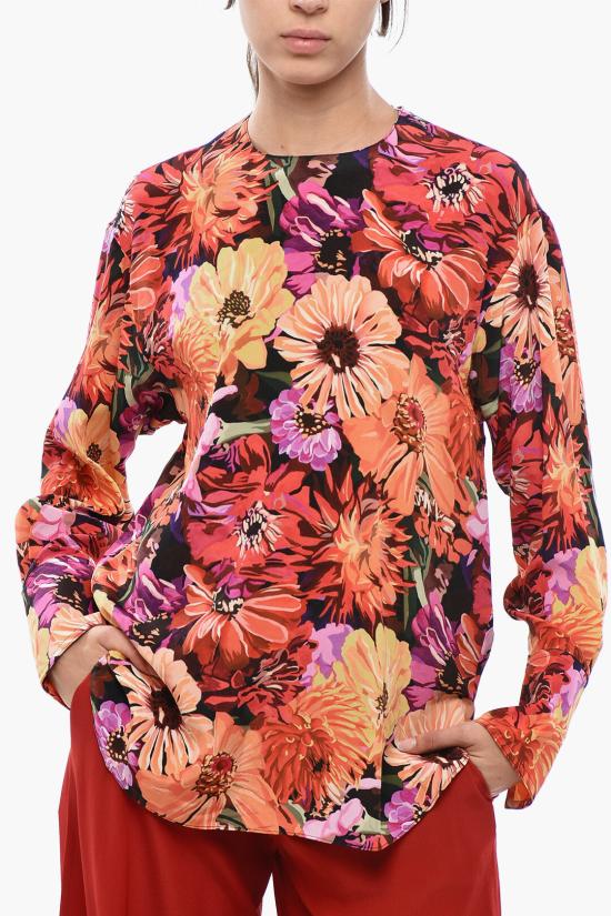  스텔라 맥카트니 긴팔 티셔츠 6T00193AS2016563 Rosso Multicolor