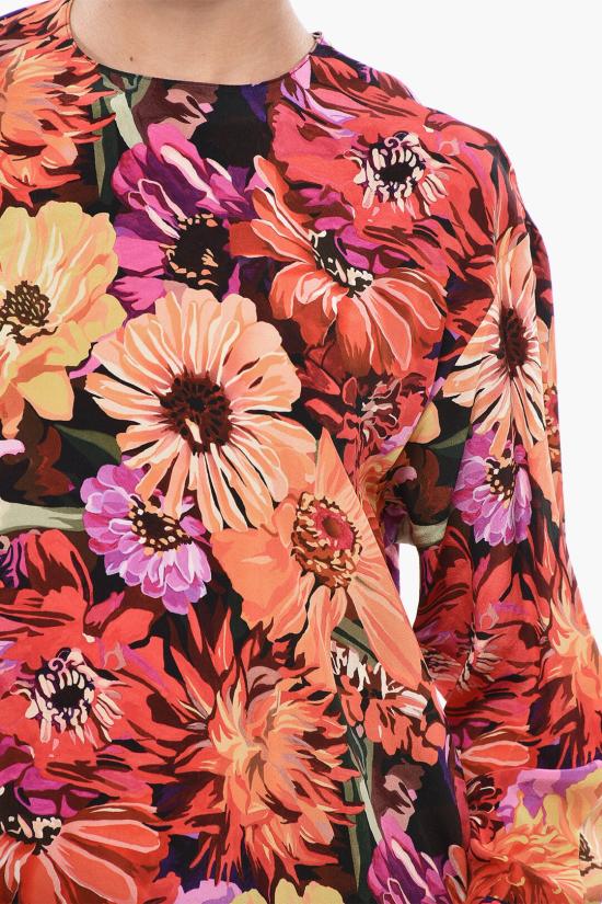  스텔라 맥카트니 긴팔 티셔츠 6T00193AS2016563 Rosso Multicolor - STELLA MCCARTNEY