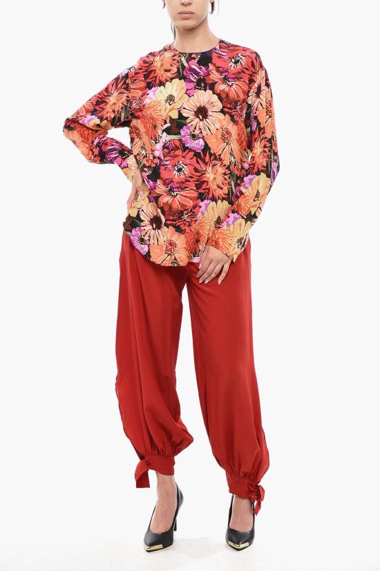  스텔라 맥카트니 긴팔 티셔츠 6T00193AS2016563 Rosso Multicolor - STELLA MCCARTNEY