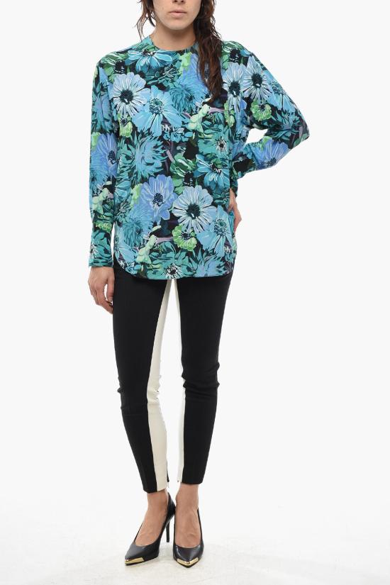  스텔라 맥카트니 긴팔 티셔츠 6T00193AS2018525 Blue - STELLA MCCARTNEY