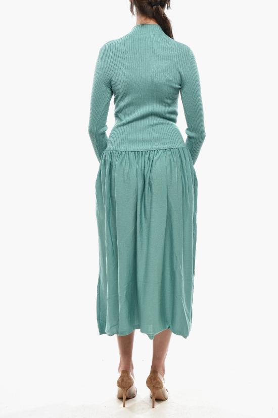  스텔라 맥카트니 롱 원피스 6K01973S23513614 Green - STELLA MCCARTNEY