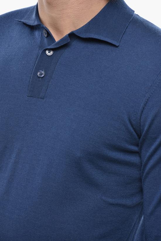  Paolo Pecora 스웨터 24IC1M0A069F0086677 Blue - OTHER BRANDS