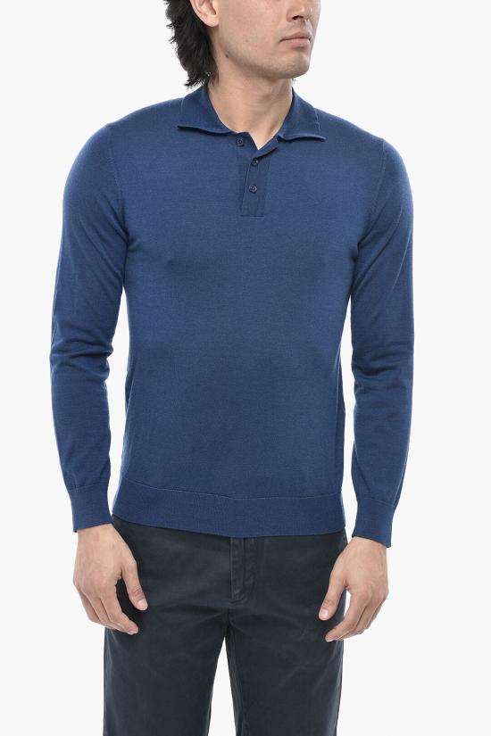  Paolo Pecora 스웨터 24IC1M0A069F0086677 Blue