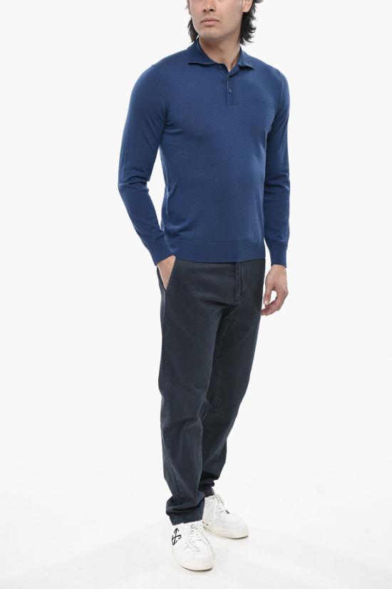  Paolo Pecora 스웨터 24IC1M0A069F0086677 Blue - OTHER BRANDS