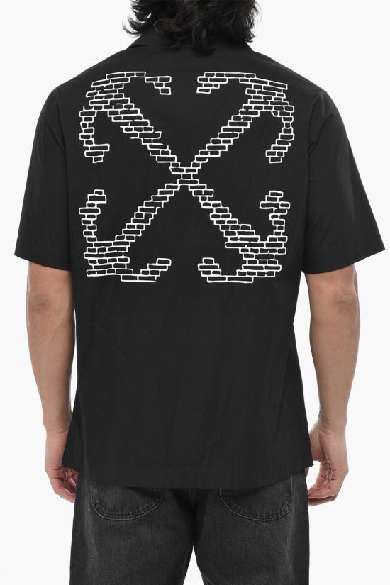  오프화이트 긴팔 셔츠 OMGA196G20FAB0041001 Black - OFF WHITE