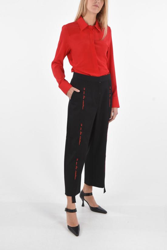  스텔라 맥카트니 스트레이트 팬츠 600496SFB181000 Black - STELLA MCCARTNEY
