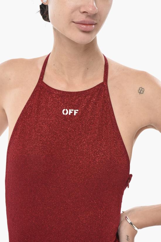  오프화이트 숏 원피스 OWDB53HT24FAB0022501 Red - OFF WHITE