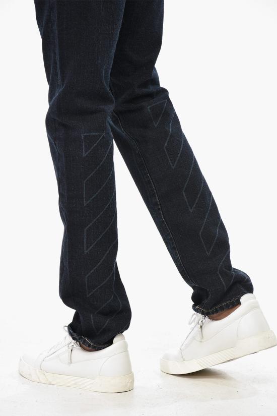  오프화이트 데님 팬츠 OMYA102F21DEN0034701 Blue - OFF WHITE