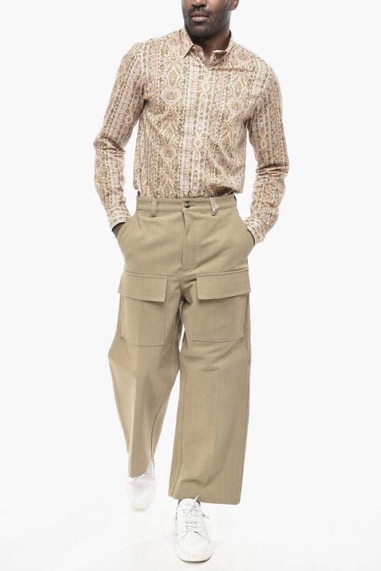  발렌티노 가라바니 카고 팬츠 5V0REB75AET0BG Beige - VALENTINO GARAVANI