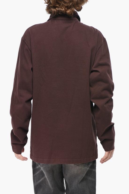  오프화이트 폴로 티셔츠 OMGC005F20FAB0016018 Brown - OFF WHITE