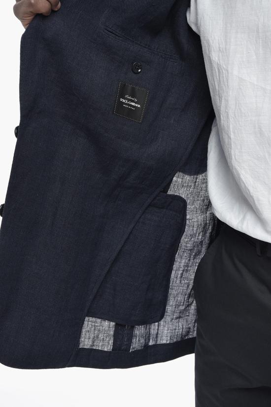  돌체앤가바나 수트 자켓 G2QS6T HUMHJ S8280 Blue - DOLCE & GABBANA