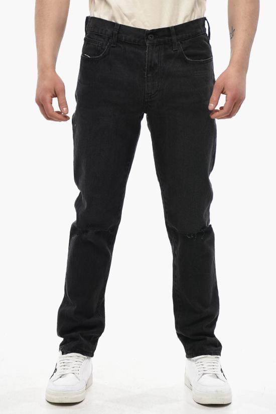  오프화이트 데님 팬츠 OMYA129F21DEN0011209 Black