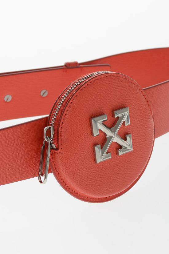  오프화이트 레귤러 벨트 OWNK002F21LEA0012500 Red - OFF WHITE