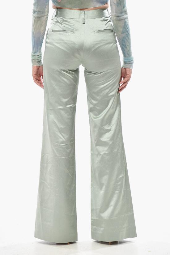  오프화이트 스트레이트 팬츠 OWCA138F21FAB0045000 Green - OFF WHITE
