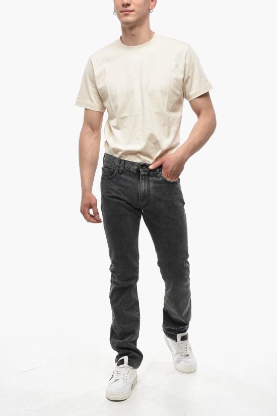 오프화이트 데님 팬츠 OMYA102C99DEN0021210 Gray - OFF WHITE