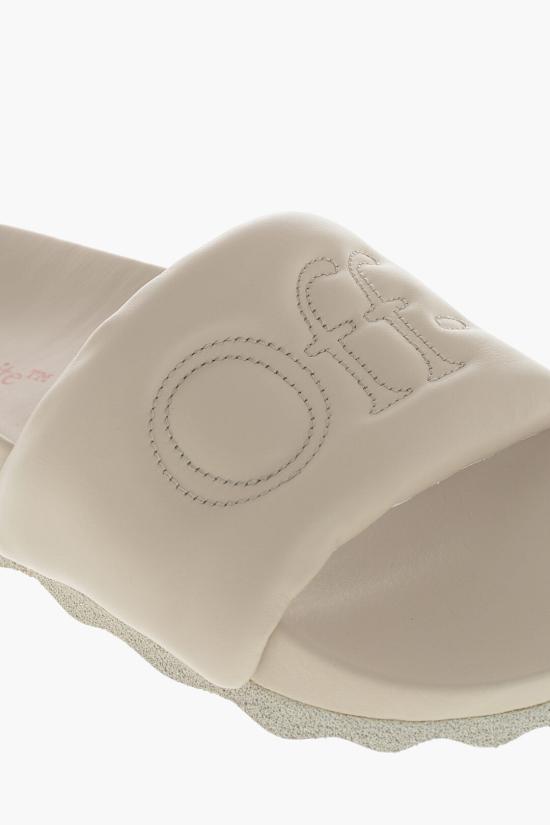  오프화이트 뮬/슬리퍼 OWIT001S23LEA0013103 Pink - OFF WHITE