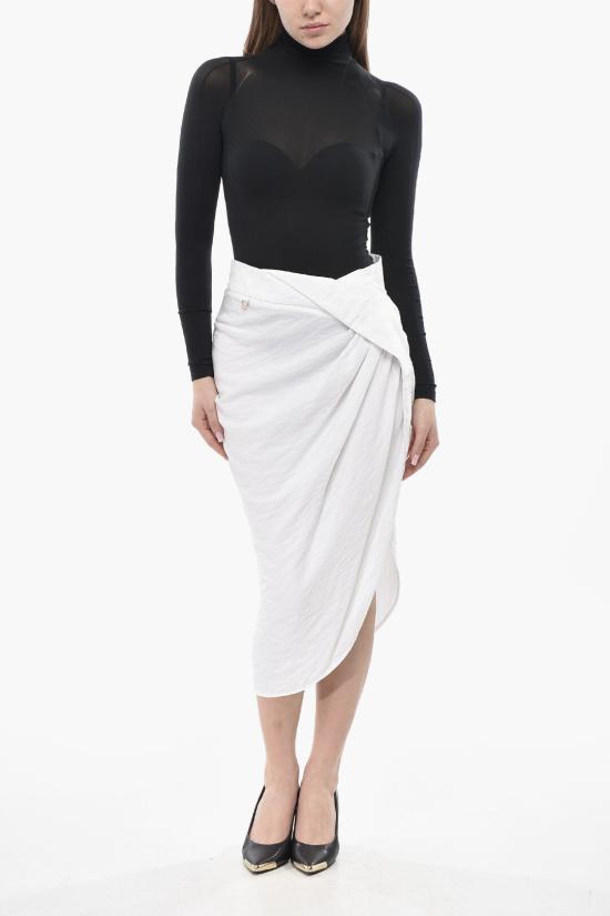  자크뮈스 롱 스커트 241SK047 1020 100 White - JACQUEMUS