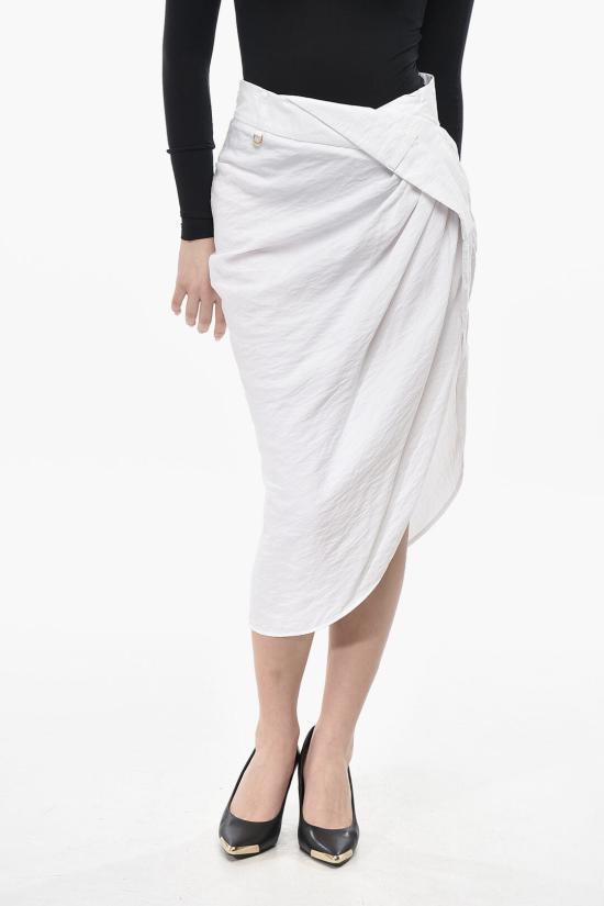  자크뮈스 롱 스커트 241SK047 1020 100 White